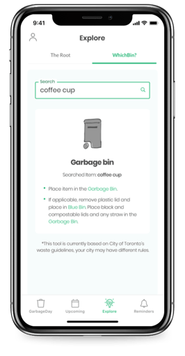 GarbageDay WhichBin
